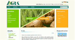 Desktop Screenshot of agra.cz